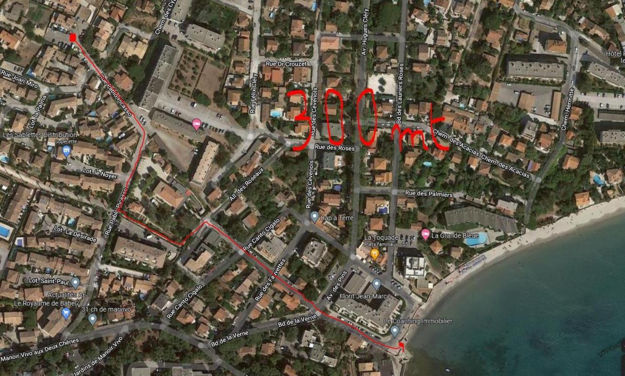 Superbe appartement 3 min à pied de la mer La Seyne-sur-Mer Exterior foto